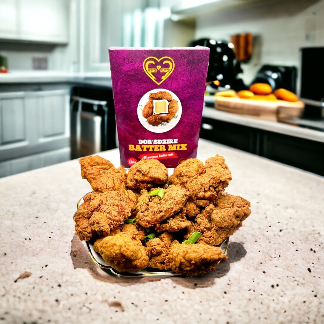 Fervor4Flavor Batter Mix - Elevate Your Culinary Creations with Flavorful Batters