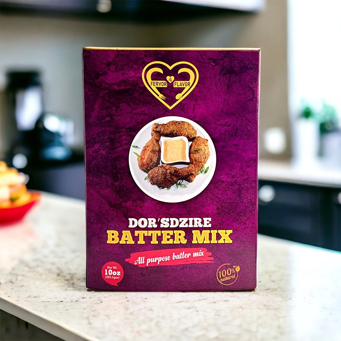 Fervor4Flavor Batter Mix - Elevate Your Culinary Creations with Flavorful Batters