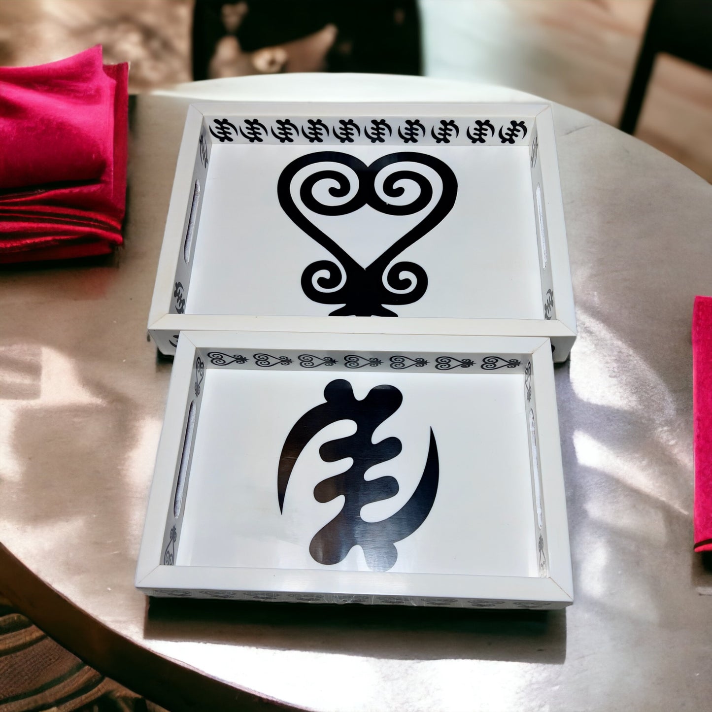 Fervor4Flavor's Adinkra Opulent Trays: Heritage Meets Luxury